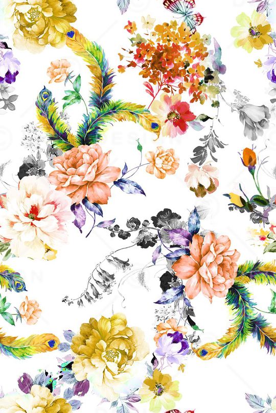 小碎花印花华亿平台图片