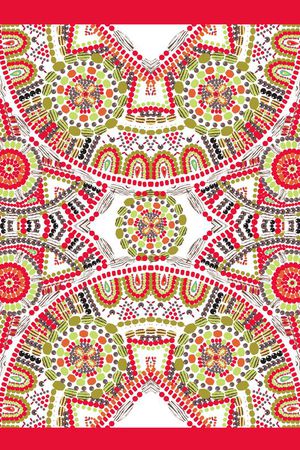 纹路的组合印花华亿平台图片