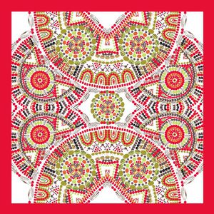 纹路的组合印花华亿平台图片