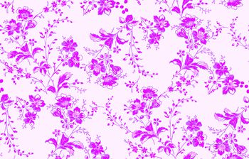 621478-小碎花 梅红