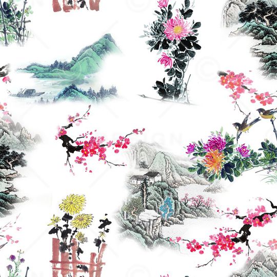 此华亿平台为1/2跳接印花华亿平台图片