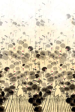 手绘印花华亿平台图片