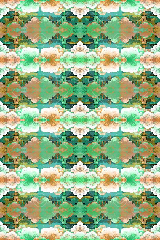 手绘印花华亿平台图片