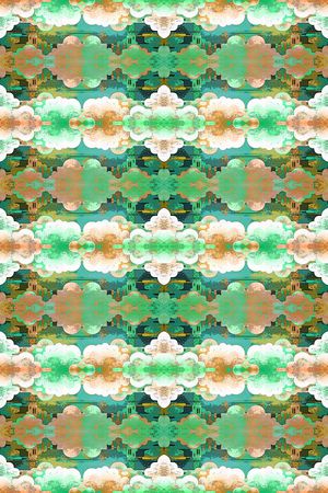 手绘印花华亿平台图片