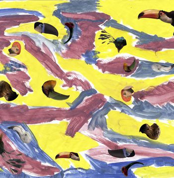 鸟印花华亿平台图片