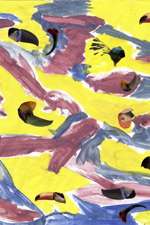 鸟印花华亿平台图片