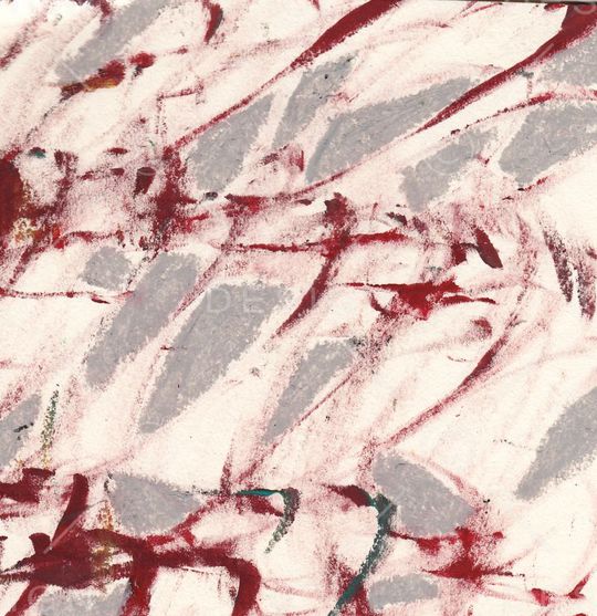 手绘几何印花华亿平台图片