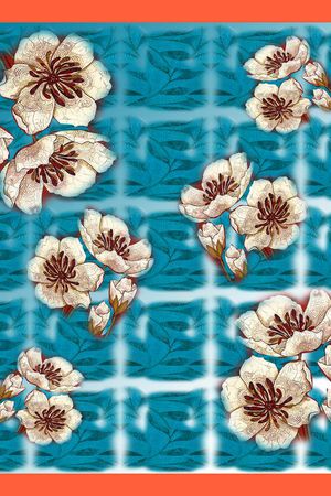 方块印花华亿平台图片