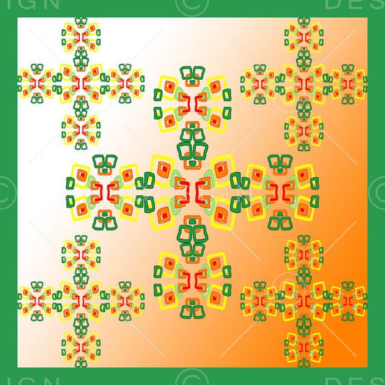 丝巾围巾秀场印花华亿平台图片