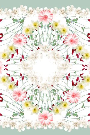 方巾印花华亿平台图片