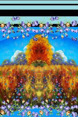 油画印花华亿平台图片