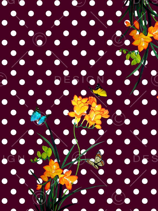 抽象手绘满版最新高清数码时尚潮流大牌复古欧美风中国风印花华亿平台图片