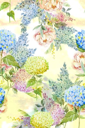 清新印花华亿平台图片