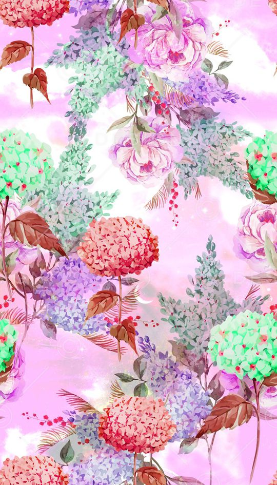 清新印花华亿平台图片