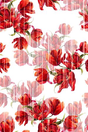 清爽印花华亿平台图片