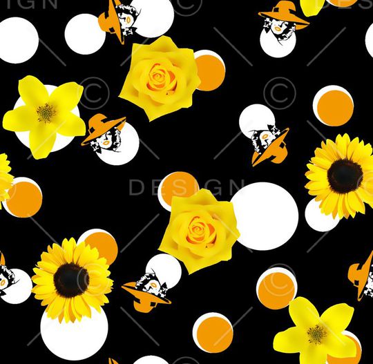 波点印花华亿平台图片