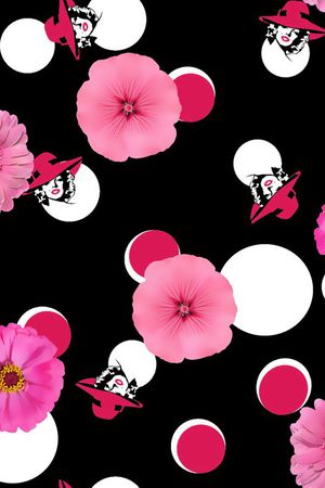 波点印花华亿平台图片