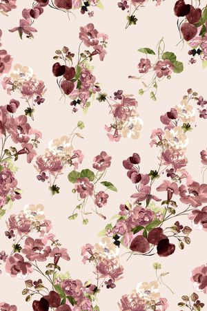 花朵印花华亿平台图片