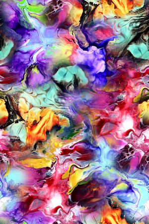 抽象印花华亿平台图片