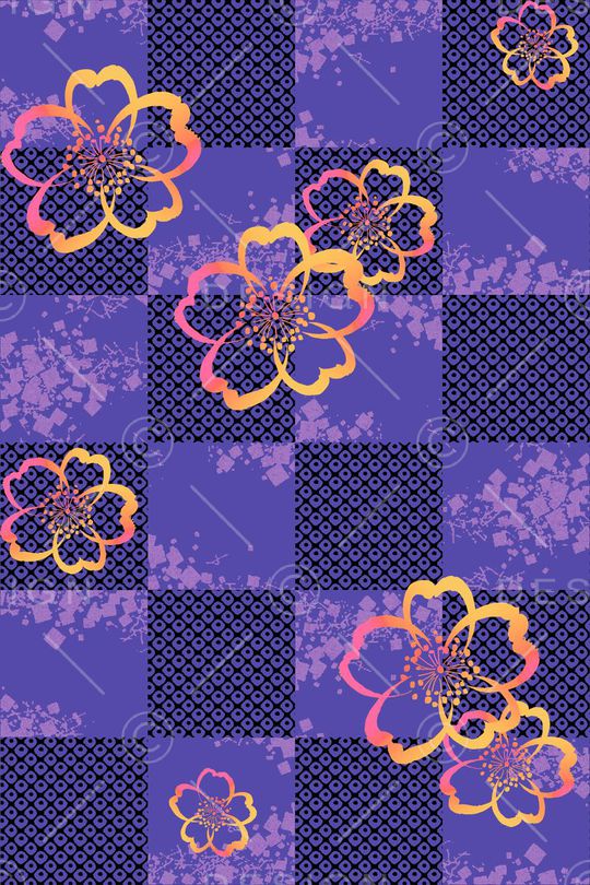 花朵印花华亿平台图片