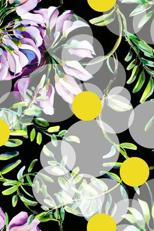 波点印花华亿平台图片