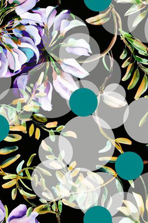 波点印花华亿平台图片