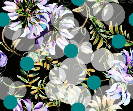 波点印花华亿平台图片