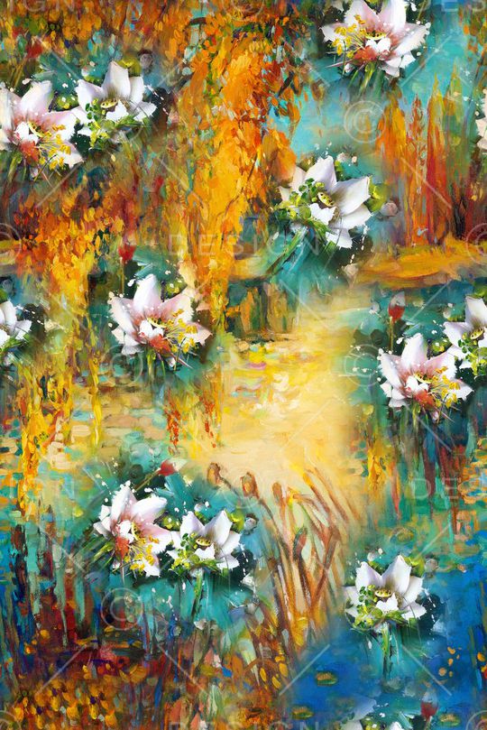 面料花印花华亿平台图片