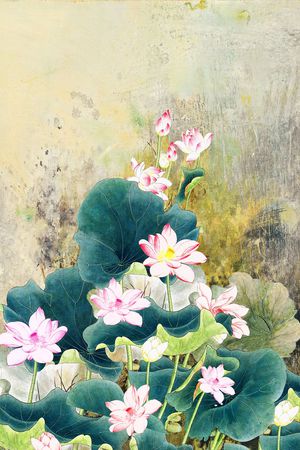 大气中国风印花华亿平台图片