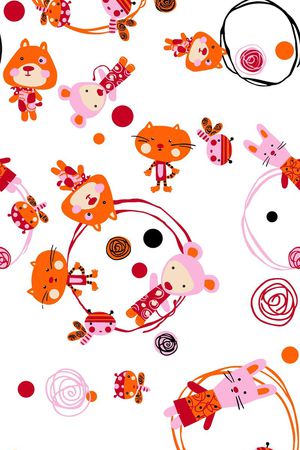 卡通印花华亿平台图片