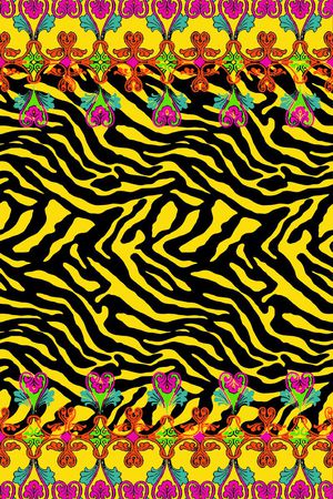 民族风印花华亿平台图片