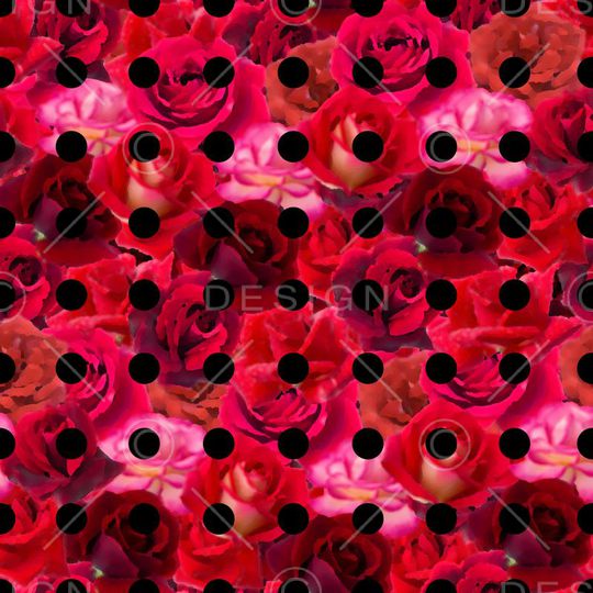 波点印花华亿平台图片