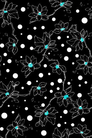 线条花印花华亿平台图片