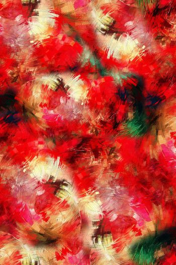 不规则几何印花华亿平台图片