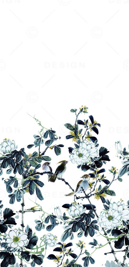 花与鸟印花华亿平台图片