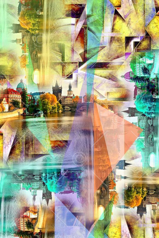 风景印花华亿平台图片