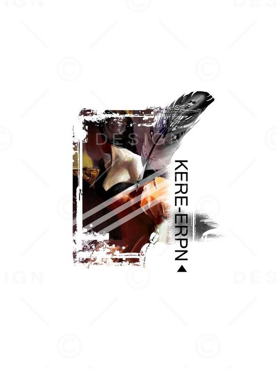 人物像印花华亿平台图片