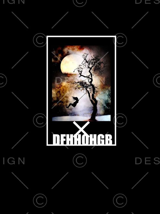 时尚抽象几何男装T恤印花印花华亿平台图片