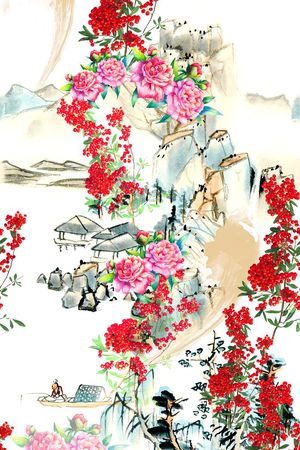 国画印花华亿平台图片