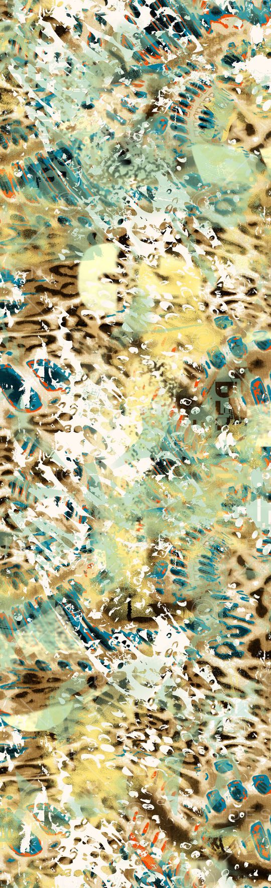 豹纹印花华亿平台图片