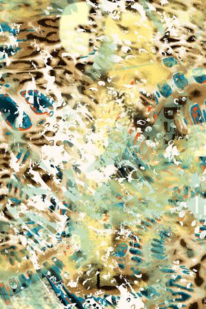 豹纹印花华亿平台图片