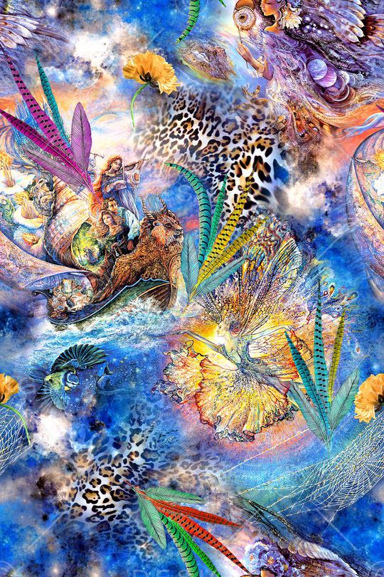 豹纹印花华亿平台图片