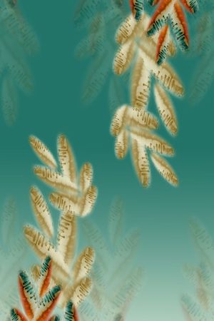 浸染渐变印花华亿平台图片