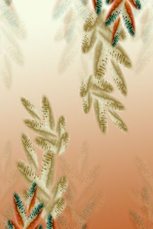 浸染渐变印花华亿平台图片