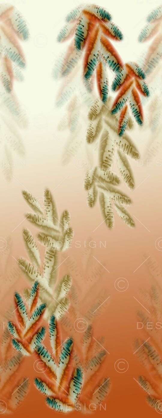 浸染渐变印花华亿平台图片