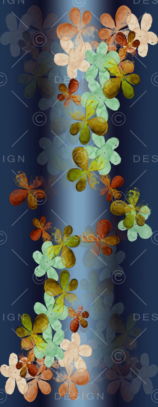 浸染渐变印花华亿平台图片