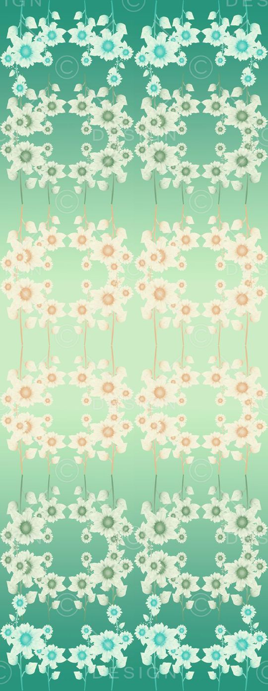 向日葵印花华亿平台图片