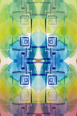 几何印花华亿平台图片