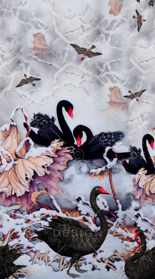 荷叶印花华亿平台图片