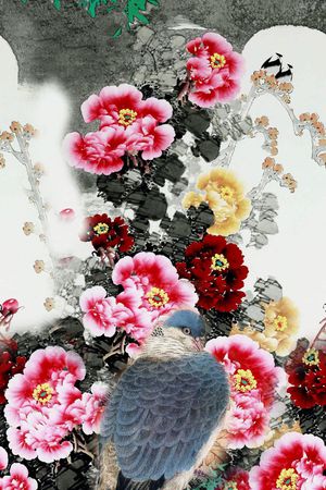 民族风印花华亿平台图片